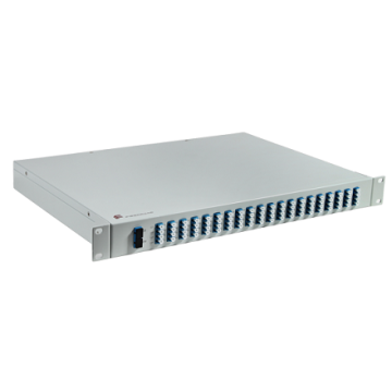 100GHZ Fiber Optic Mux Demux With thermal arrayed waveguide grating module